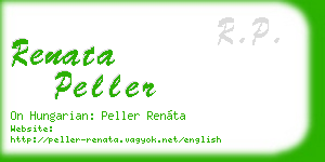 renata peller business card