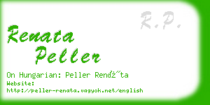 renata peller business card